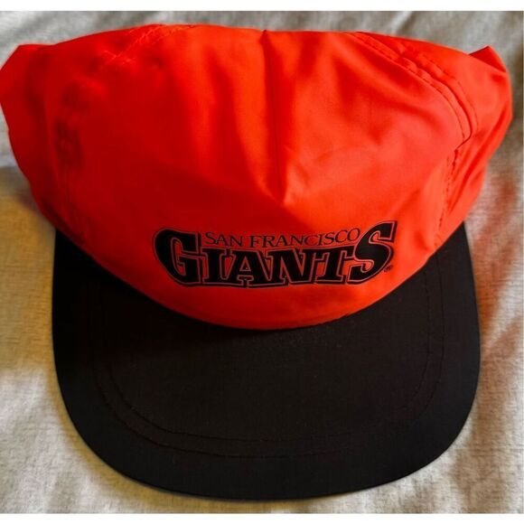 SF Giants Lot Hat Francisco Vintage Nylon Hat Cap SnapBack - Picture 2 of 9